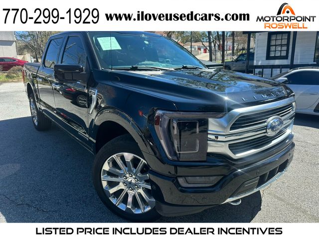 2021 Ford F-150 Limited 4WD SuperCrew 5.5' Box - 22995767 - 0