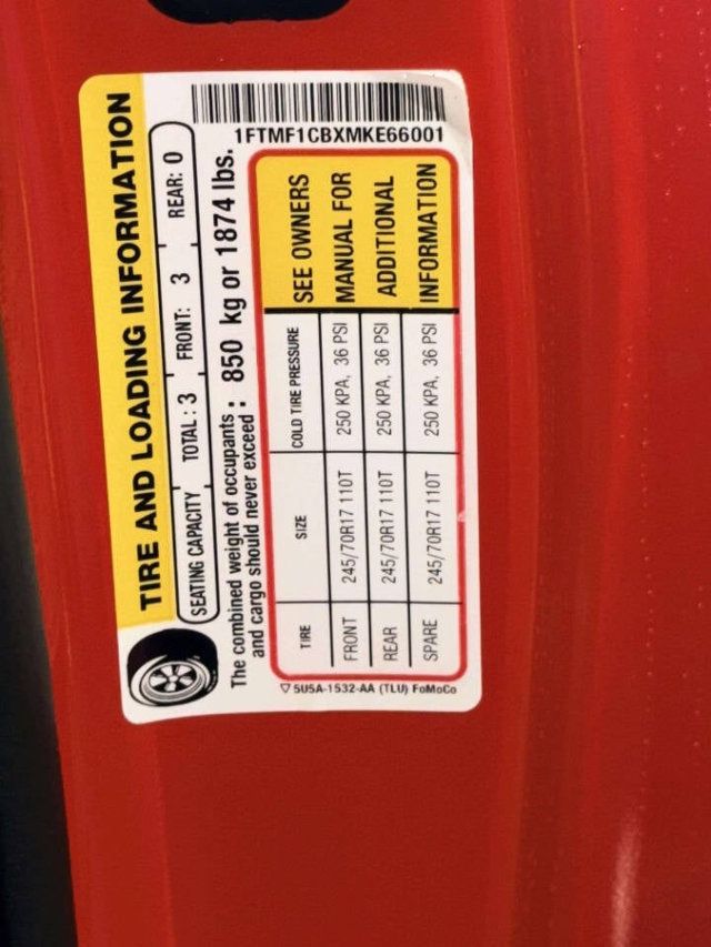 2021 Ford F-150 XL 4x2 2dr Regular Cab 8 ft. LB - 23008668 - 12