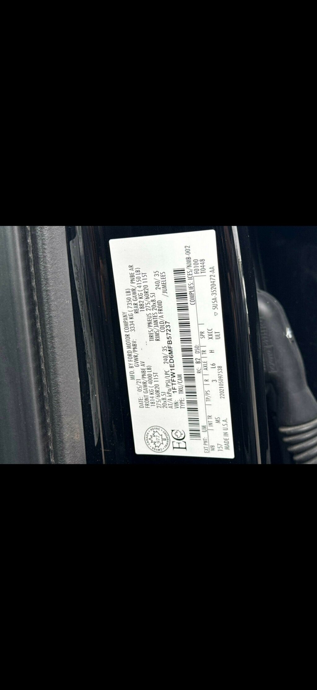 2021 Ford F-150 XLT 4WD SuperCab 6.5' Box - 22987721 - 46