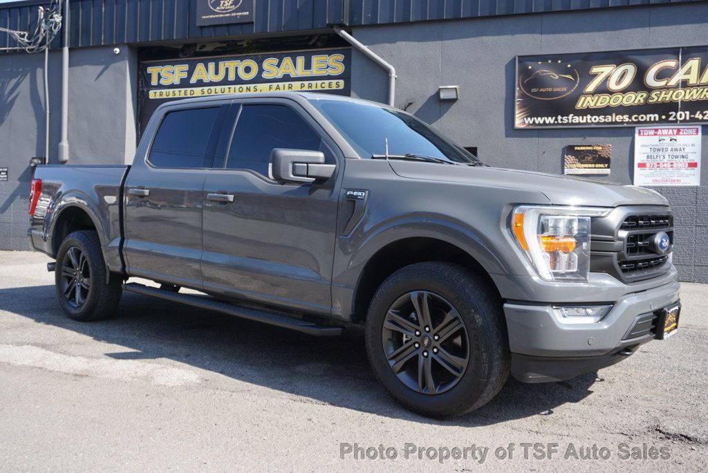 2021 Ford F-150 XLT 4WD SuperCrew 5.5' Box CARPLAY NAVI 360 CAMERAS 20" WHEELS  - 23004231 - 8