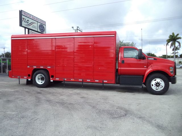 2021 Ford F-650 w/ Mickey Aluminum Truck Bodies Side Loaders Beverage - 22899243 - 6