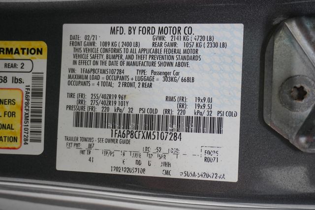2021 Ford Mustang GT Fastback - 23013147 - 31
