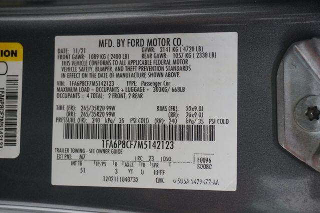 2021 Ford Mustang GT Fastback - 23029456 - 31