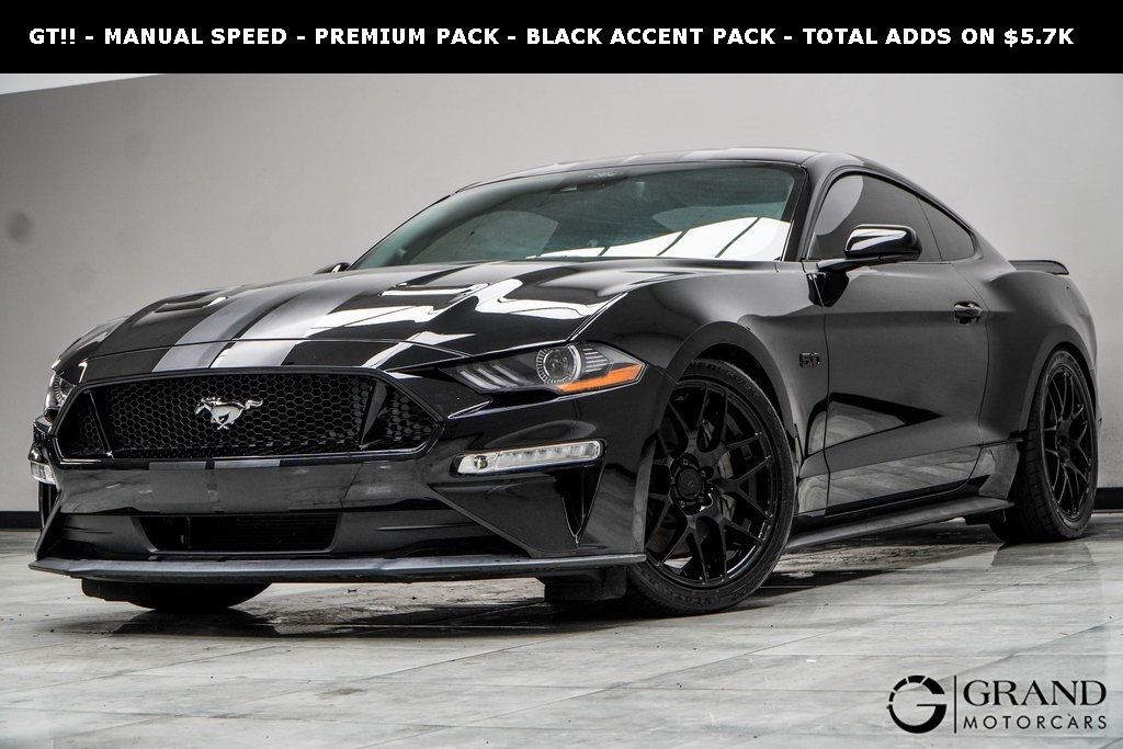 Used 2021 Ford Mustang GT Premium with VIN 1FA6P8CF5M5127992 for sale in Kennesaw, GA