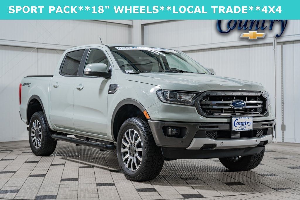 2021 Ford Ranger LARIAT 4WD SuperCrew 5' Box - 22617536 - 0