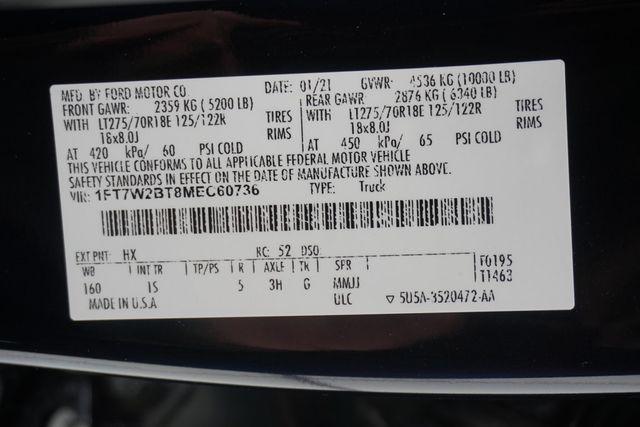 2021 Ford Super Duty F-250 SRW  - 23003568 - 32