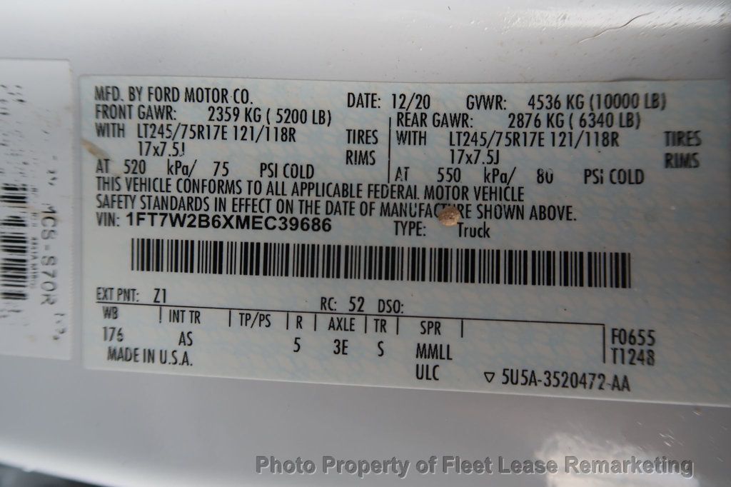 2021 Ford Super Duty F-250 SRW F250SD 4WD Crew Cab LWB - 22984047 - 13