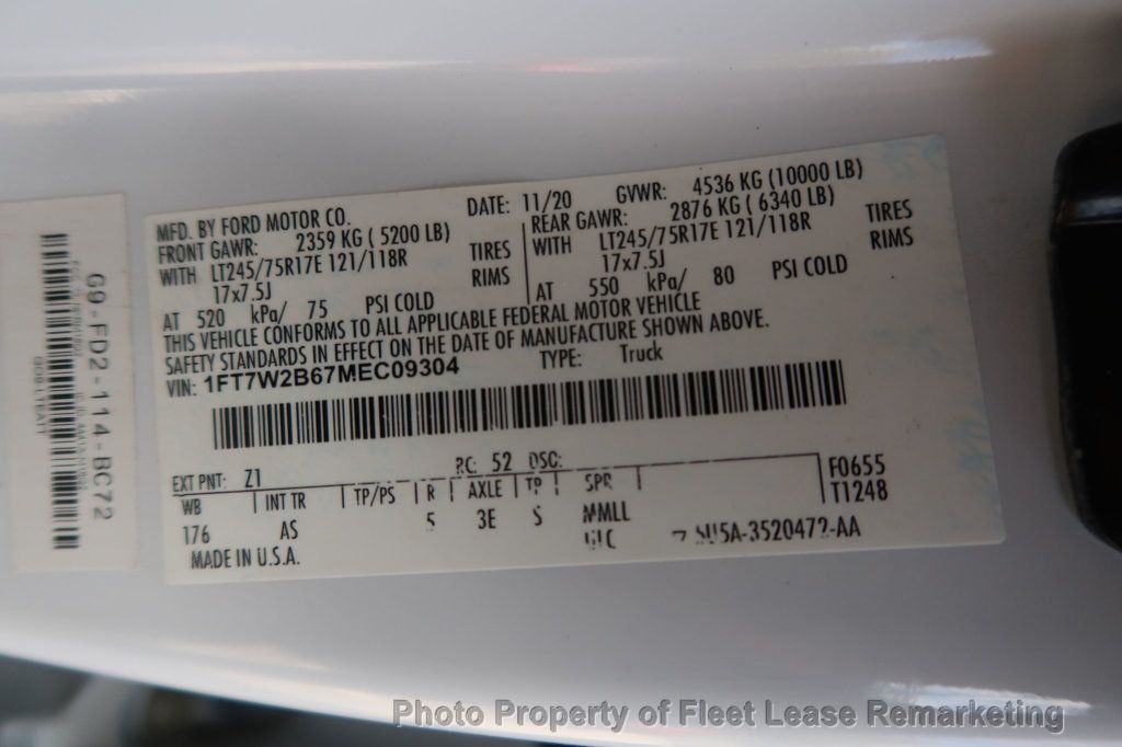 2021 Ford Super Duty F-250 SRW F250SD 4WD Crew Cab LWB  - 22998271 - 13