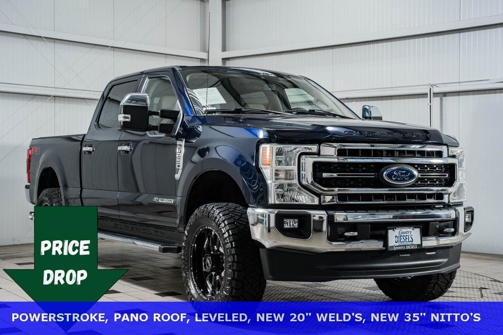 2021 Ford Super Duty F-250 SRW Lariat FX4 Leveled - 22470842 - 0