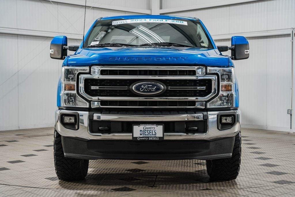 2021 Ford Super Duty F-250 SRW Lariat Leveled - 22705672 - 1