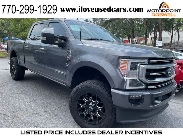 2021 Ford Super Duty F-250 SRW Platinum 4WD Crew Cab 6.75' Box - 21953123 - 0