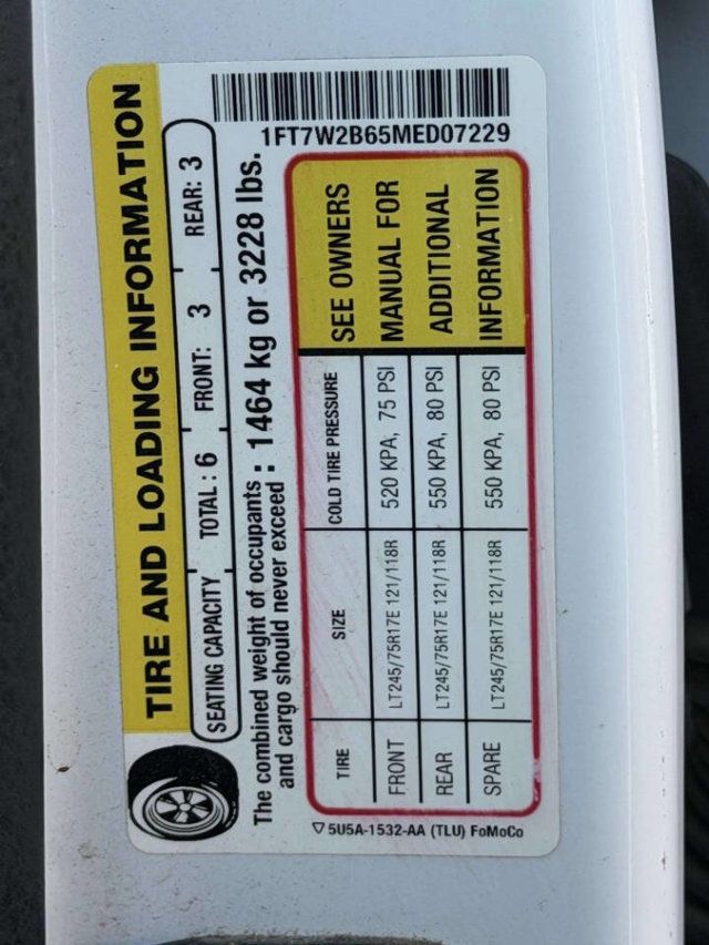 2021 Ford Super Duty F-250 SRW XL 4x4 4dr Crew Cab 6.8 ft. SB Pickup - 22986265 - 12