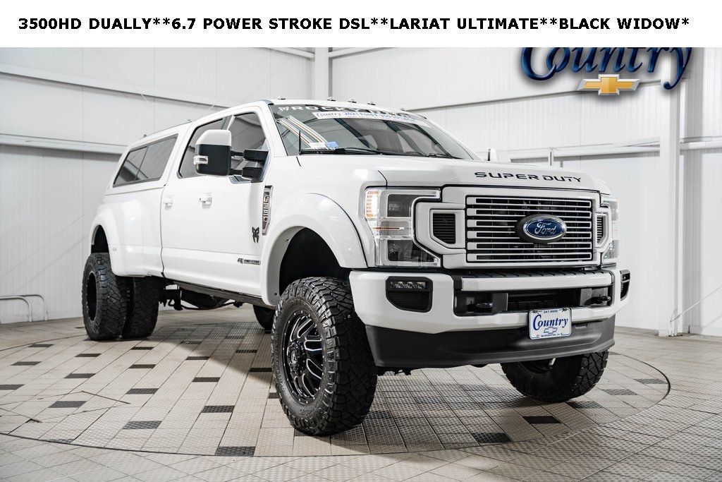 2021 Ford Super Duty F-350 DRW LARIAT 4WD Crew Cab 8' Box - 22764038 - 0