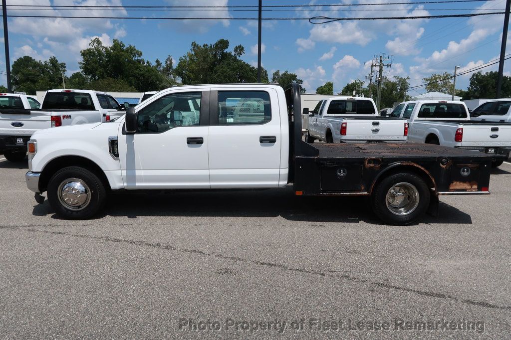 2021 Ford Super Duty F-350 DRW Cab-Chassis F350S/D  2WD Crew Cab 10' Flatbed DRW GAS - 22556202 - 1