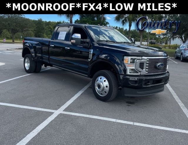 2021 Ford Super Duty F-450 DRW Platinum 4WD Crew Cab 8' Box - 22924684 - 0