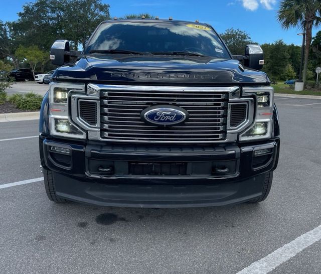 2021 Ford Super Duty F-450 DRW Platinum 4WD Crew Cab 8' Box - 22924684 - 1