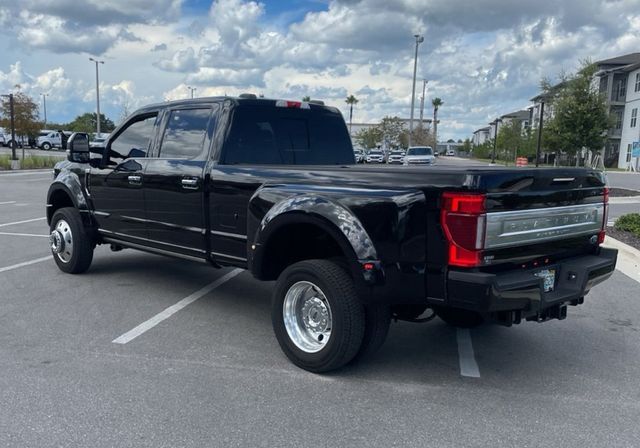 2021 Ford Super Duty F-450 DRW Platinum 4WD Crew Cab 8' Box - 22924684 - 4