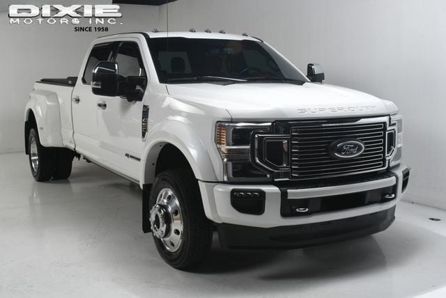 2021 Ford Super Duty F-450 DRW Platinum 4WD Crew Cab 8' Box - 22634492 - 0