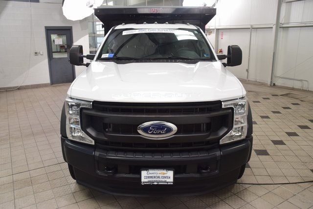2021 Ford Super Duty F-450 DRW Cab-Chassis F450 CREW 4X4 * POWERSTROKE * 12' LANDSCAPE DUMP * LOCAL TRADE - 22962567 - 1