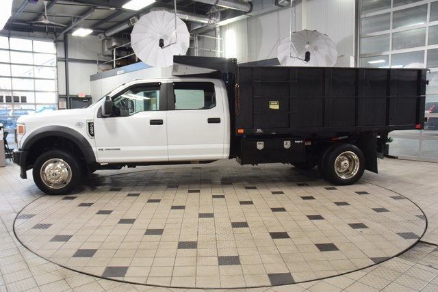 2021 Ford Super Duty F-450 DRW Cab-Chassis F450 CREW 4X4 * POWERSTROKE * 12' LANDSCAPE DUMP * LOCAL TRADE - 22962567 - 2