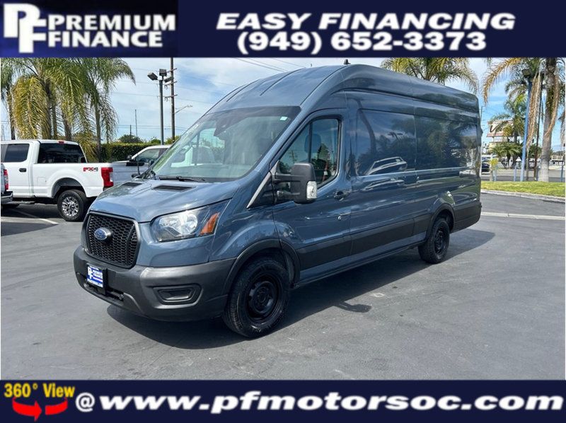 2021 Ford Transit 250 Cargo Van 250 EXTENDED HIGH ROOF BACK UP CAM 1 OWNER - 22998568 | Video 1