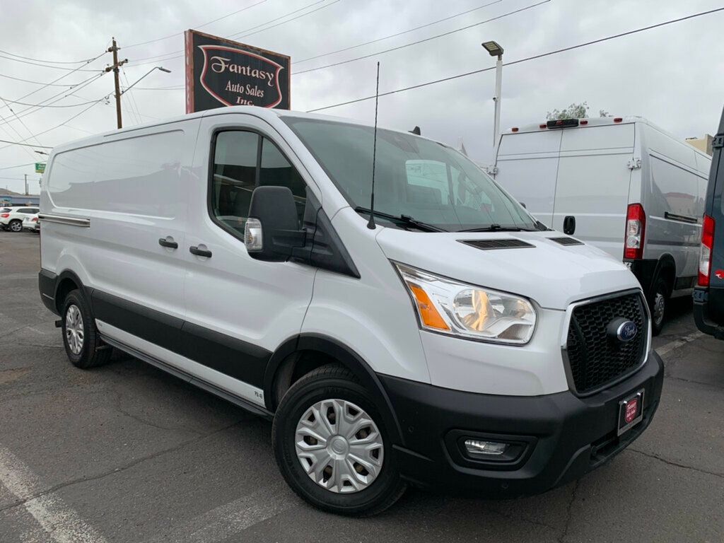 2021 Ford Transit Cargo Van T-150 130" Low Rf 8670 GVWR RWD - 23009258 - 45