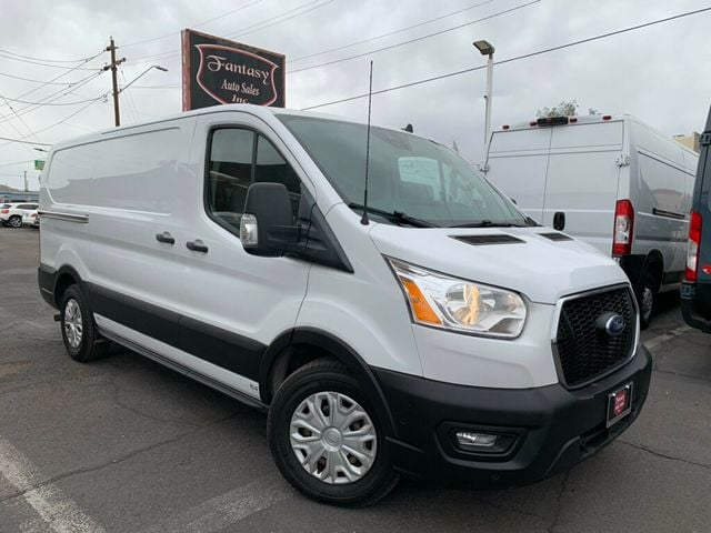 2021 Ford Transit Cargo Van T-150 130" Low Rf 8670 GVWR RWD - 23009258 - 45