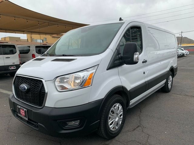 2021 Ford Transit Cargo Van T-150 130" Low Rf 8670 GVWR RWD - 23009258 - 48
