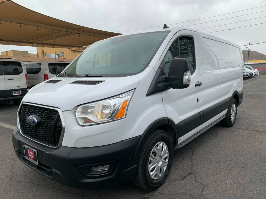 2021 Ford Transit Cargo Van T-150 130" Low Rf 8670 GVWR RWD - 23023643 - 49