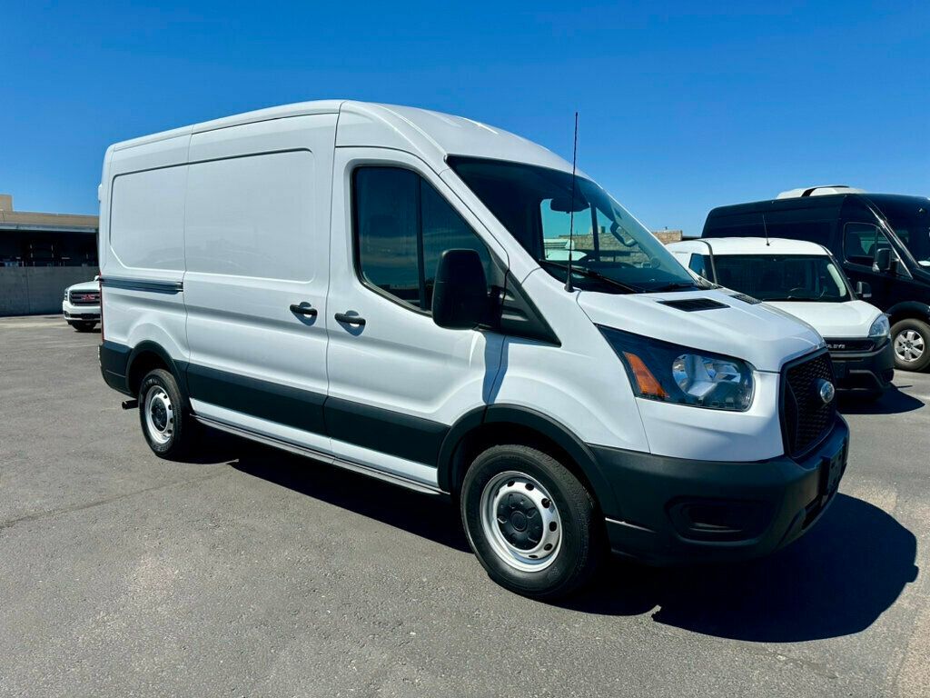 2021 Ford Transit Cargo Van T-150 130" Med Rf 8670 GVWR RWD - 22569413 - 5