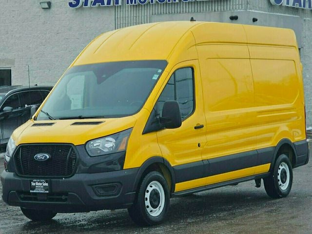 2021 Ford Transit Cargo Van T-250 148" Hi Rf 9070 GVWR RWD - 22978507 - 11