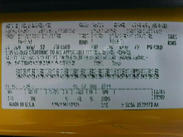 2021 Ford Transit Cargo Van T-250 148" Hi Rf 9070 GVWR RWD - 22978507 - 32