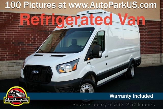 2021 Ford Transit Cargo Van T-350 HD 148" EL Hi Rf 10360 GVWR DRW RWD - 22797697 - 0