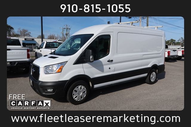 2021 Ford Transit Cargo Van Transit 250 Medium Roof 148" Ladder Rack - 22994121 - 0