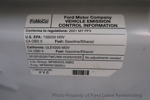 2021 Ford Transit Cargo Van Transit 250 Medium Roof 148" Ladder Rack - 22994121 - 40