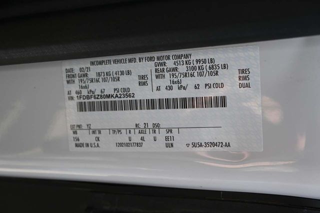 2021 Ford Transit Chassis HD Cutaway - 23004507 - 24