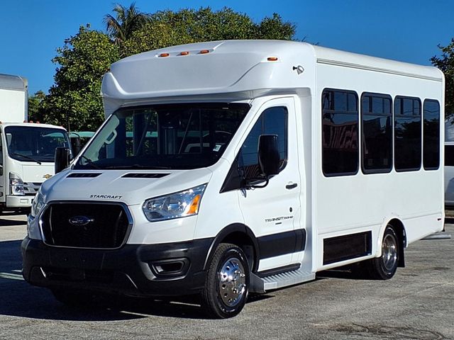 2021 Ford Transit Cutaway 350 10 Passenger Shuttle Bus w/Wheelchair - 23001573 - 7