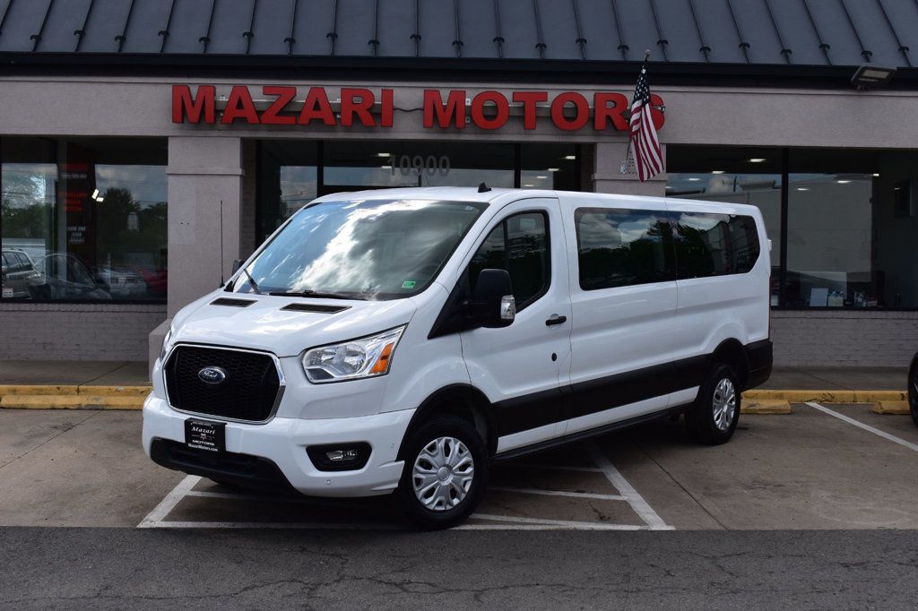 2021 Ford Transit Passenger Wagon T-350 148" Low Roof XLT RWD - 23021281 - 1