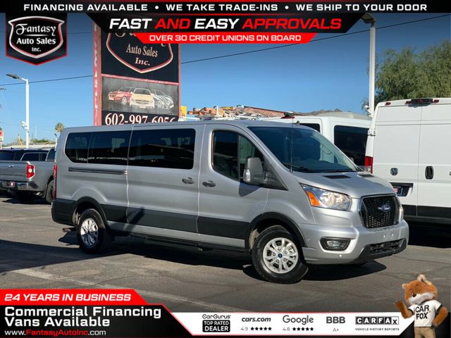 2021 Ford Transit Passenger Wagon T-350 148" Low Roof XLT RWD - 22942330 - 0