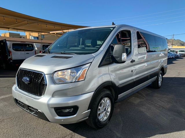 2021 Ford Transit Passenger Wagon T-350 148" Low Roof XLT RWD - 22942330 - 21