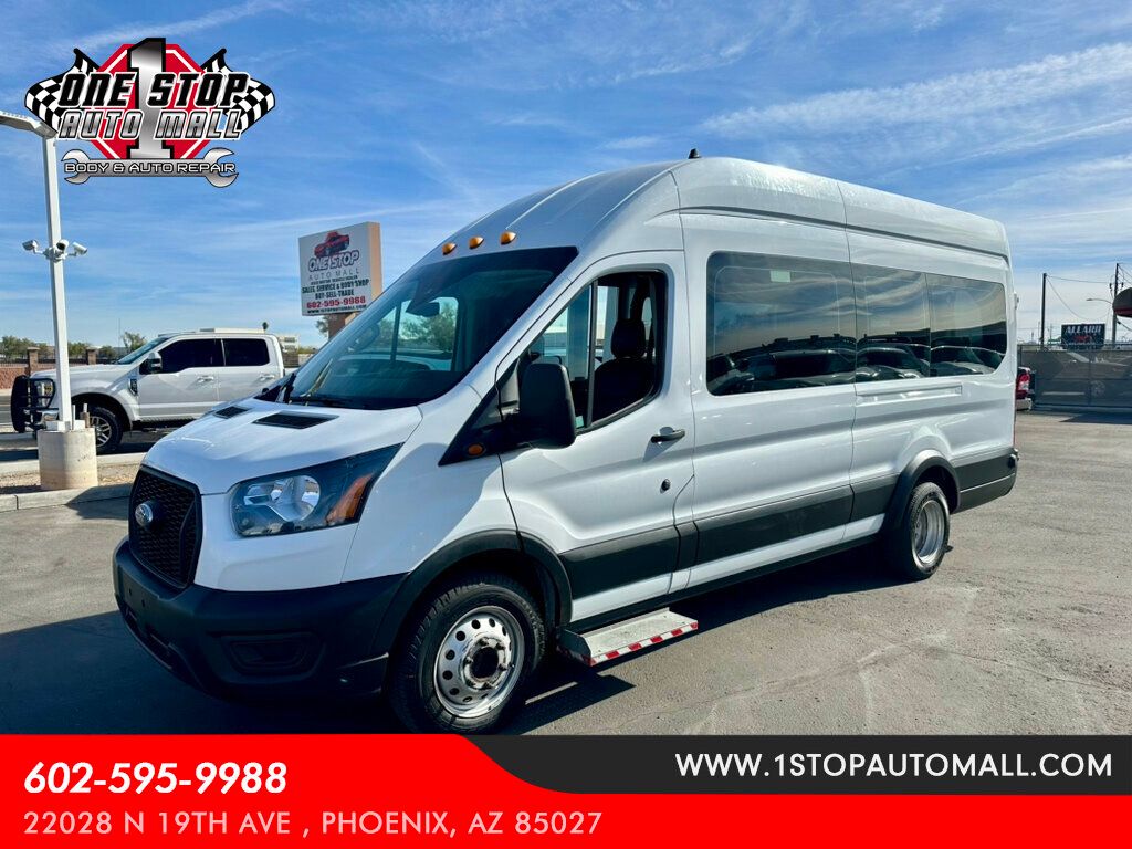 2021 Ford Transit Passenger Wagon T-350 HD 148" EL High Roof XL DRW RWD - 22757447 - 0