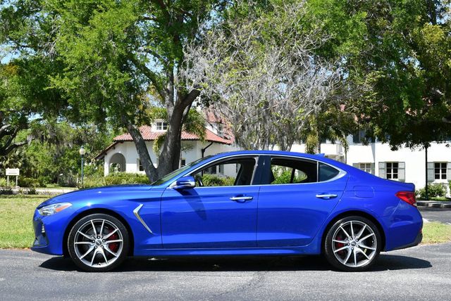 2021 Genesis G70 3.3T RWD Sedan W/Navigation & Blind Spot Assist - 23003298 - 2