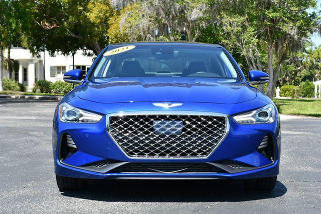 2021 Genesis G70 3.3T RWD Sedan W/Navigation & Blind Spot Assist - 23003298 - 8