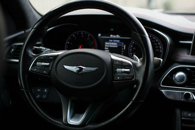 2021 Genesis G70 AWD ONE OWNER G70 3.3T SPORT - 23075568 - 28