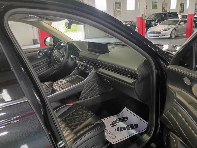 2021 Genesis GV80 3.5T Advanced + AWD 1 Owner Clean Carfax - 23093817 - 35