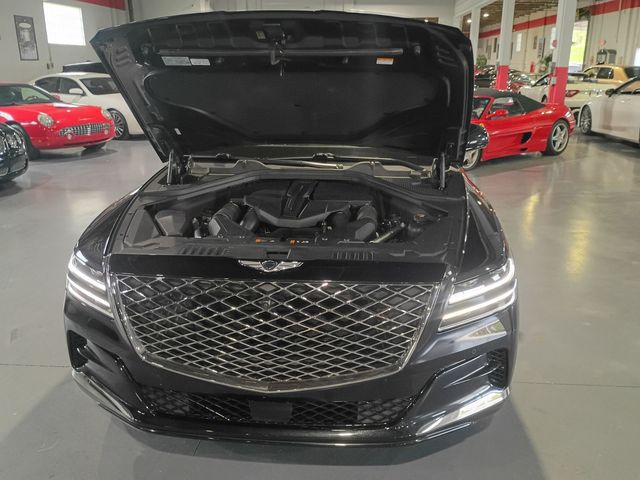 2021 Genesis GV80 3.5T Advanced + AWD 1 Owner Clean Carfax - 23093817 - 38