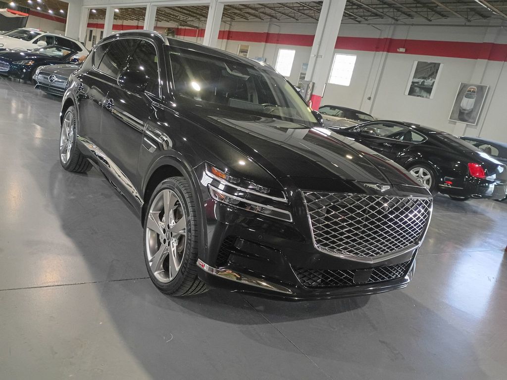 2021 Genesis GV80 3.5T Advanced + AWD 1 Owner Clean Carfax - 23093817 - 6