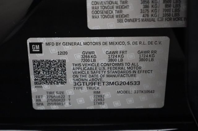 2021 GMC Sierra 1500  - 22958242 - 32