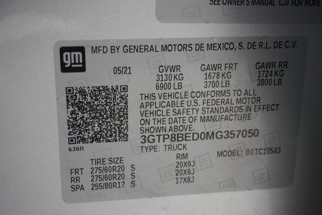 2021 GMC Sierra 1500 2WD Crew Cab 147" SLE - 22983422 - 24