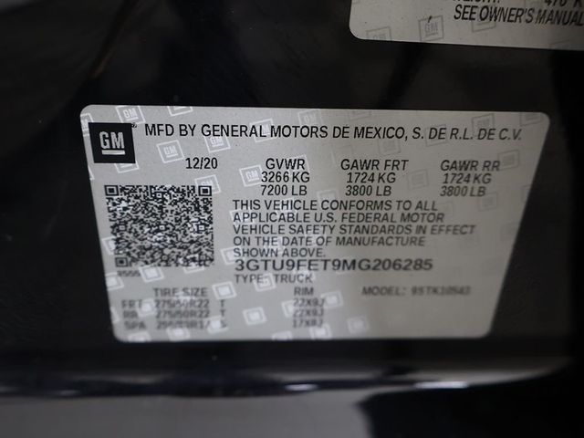 2021 GMC Sierra 1500 4WD Crew Cab 147" Denali - 23036977 - 56